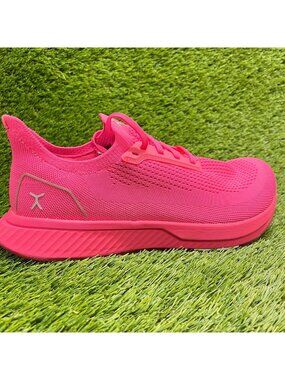 Flux Footwear Adapt Runner Neon Pink Mens Size 10 Athletic Knit Shoes Sneakers